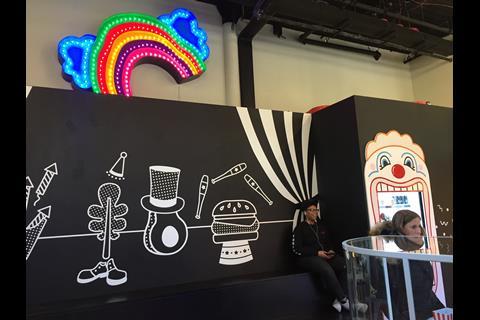 The By Chloe cafe complements the store